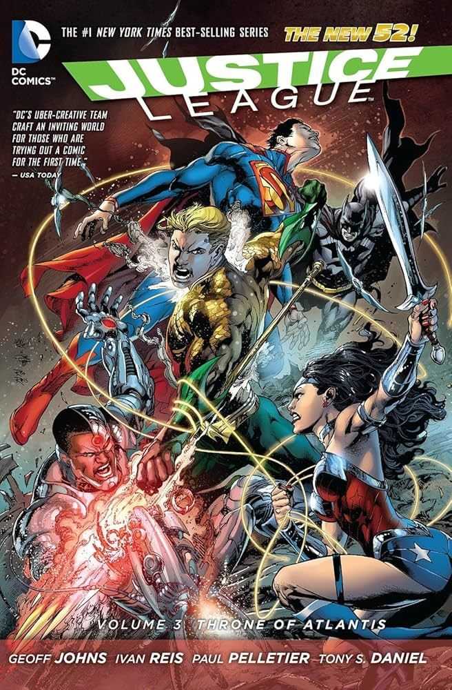 Justice League Hardcover Volume 03 Throne Of Atlantis (N52)