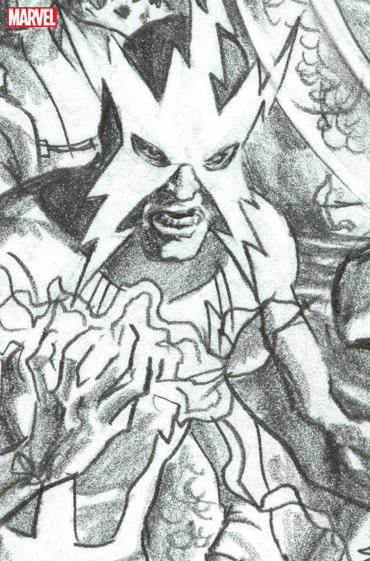 Miles Morales: Spider-Man 5 Alex Ross Timeless Electro Full Art Sketch Variant