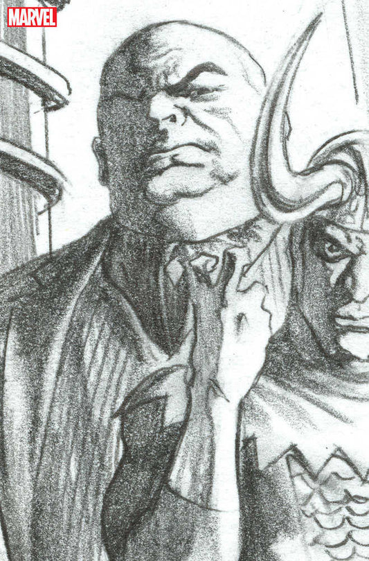 Moon Knight 22 Alex Ross Timeless Kingpin Full Art Sketch Variant