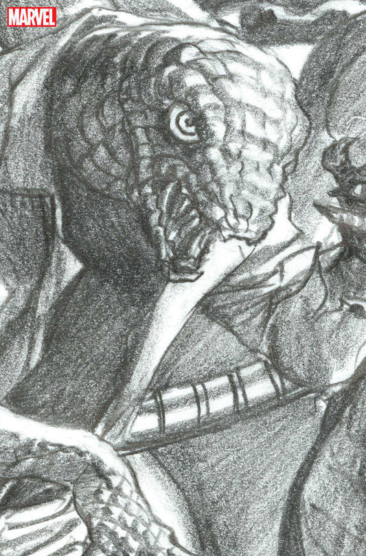Venom 18 Alex Ross Timeless Lizard Full Art Sketch Variant