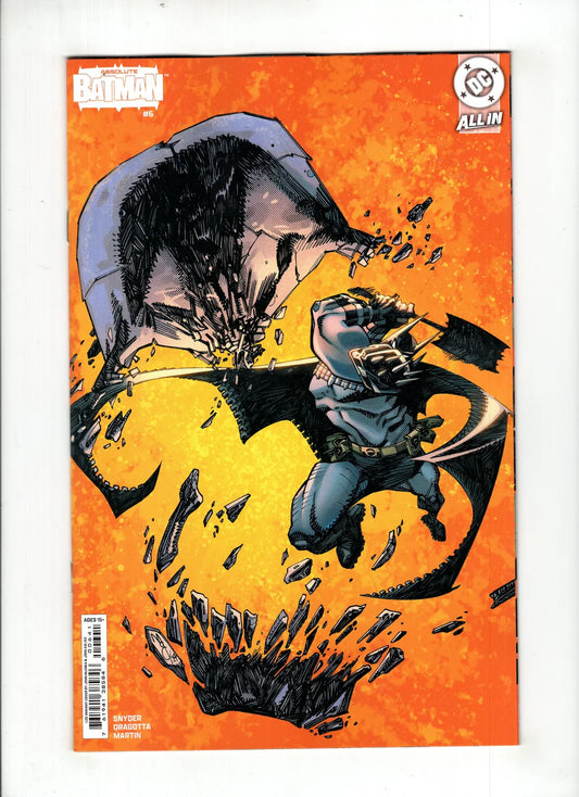 Absolute Batman #6 1:25 Variant Cover
