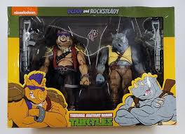 Teenage Mutant Ninja Turtles NECA Bebop and Rocksteady (Cartoon)