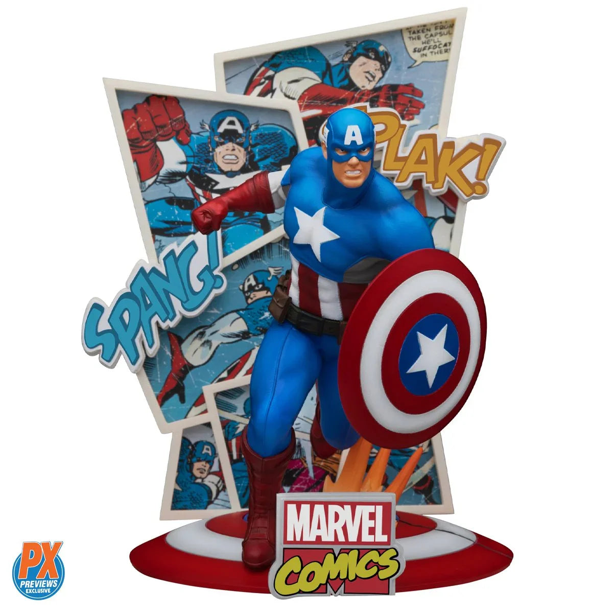 D-Stage DS-085 Captain America Figurine
