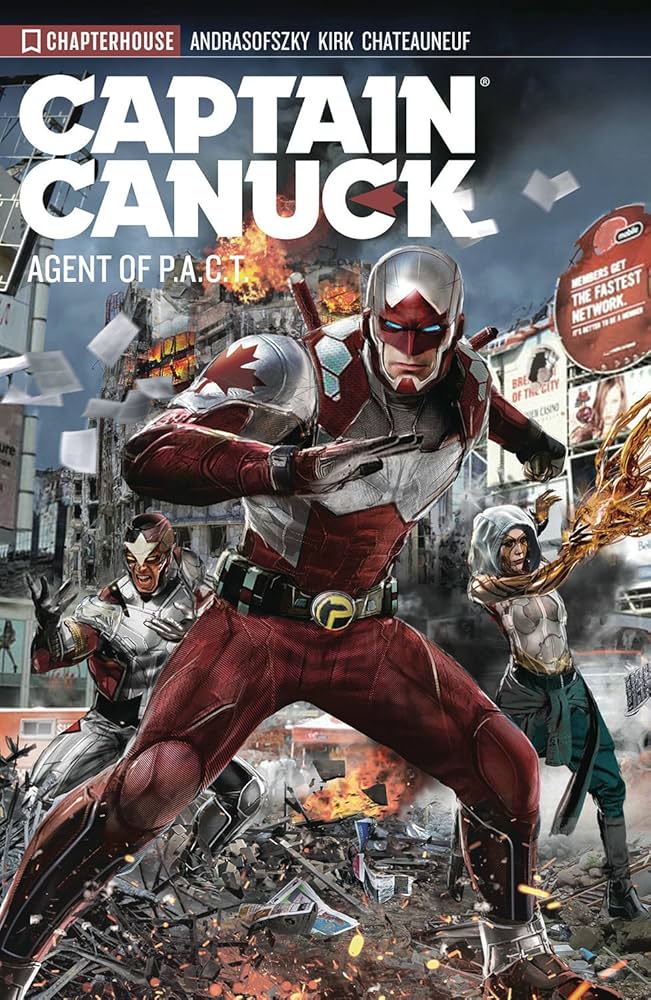 Captain Canuck Harbinger Tpb