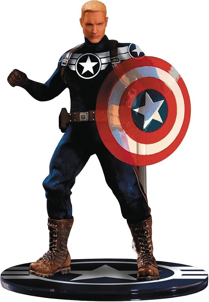 One 12 Collective Marvel Previews Exclusive Commander Rogers Action Figure