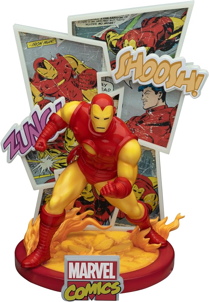 D-STAGE  DS-086  Iron Man Figurine