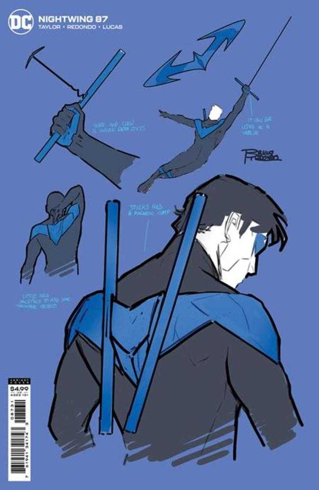 Nightwing #87 Cover C 1 in 25 Bruno Redondo Card Stock Variant