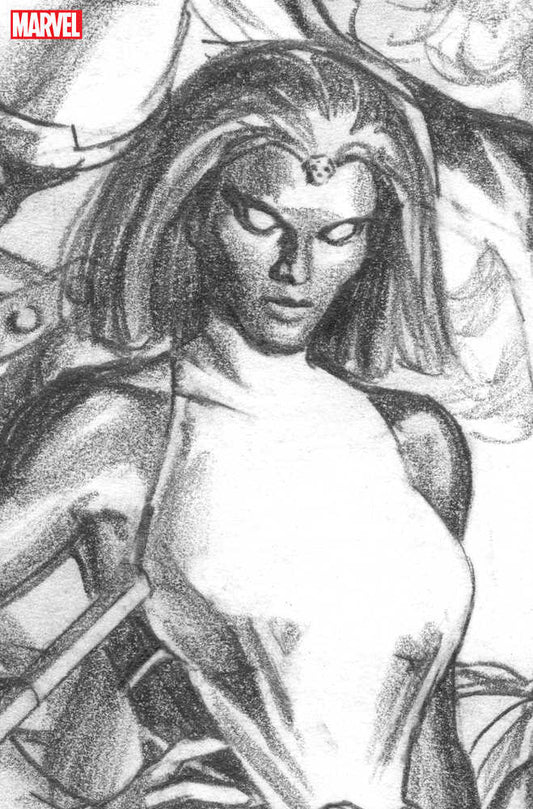 Rogue And Gambit #1 100 Copy Invc Ross Mystique Full Art Sketch