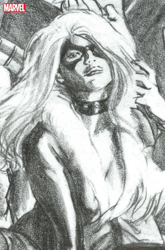 Mary Jane & Black Cat 4 Alex Ross Timeless Black Cat Full Art Sketch Variant