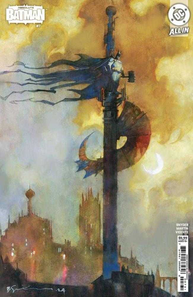 Absolute Batman #7 Cover C Bill Sienkiewicz Card Stock Variant