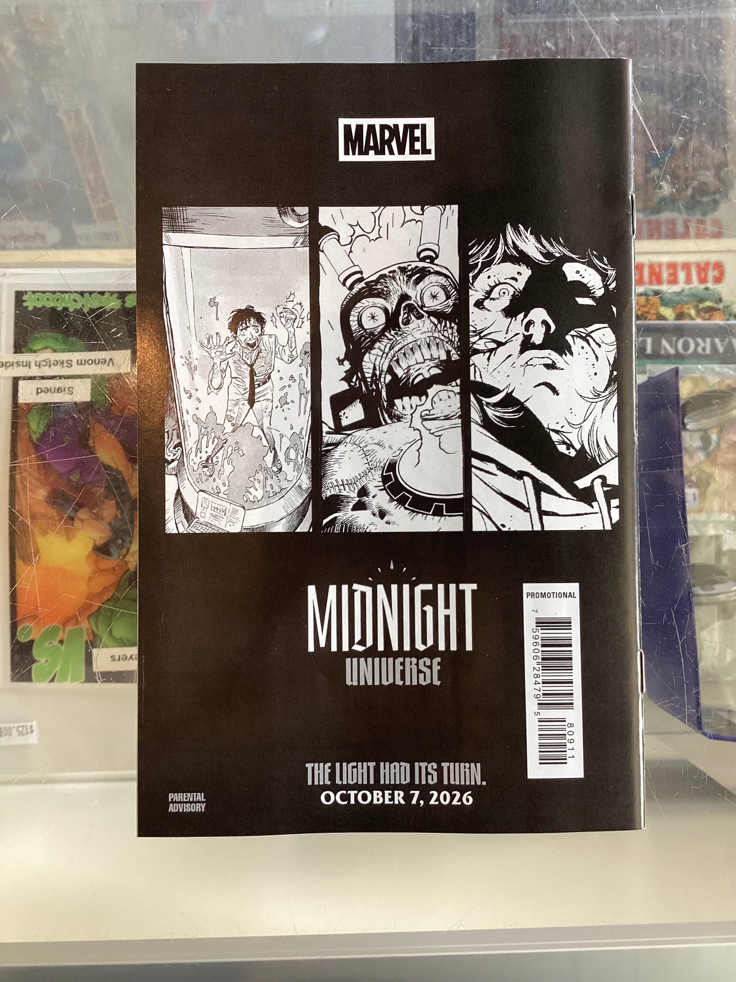 Midnight Universe Black & White Ashcan Edition